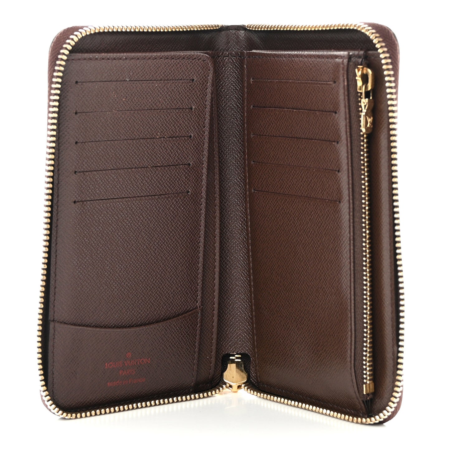 Damier Ebene Zippy Compact Wallet