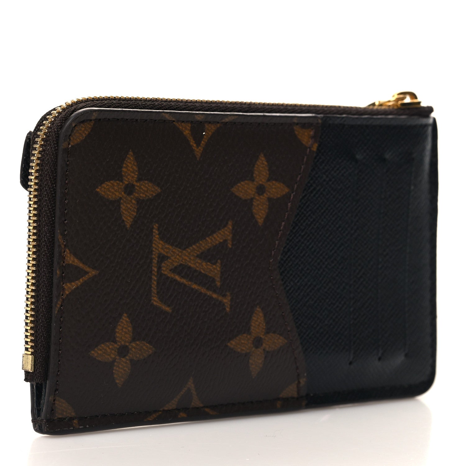 Louis Vuitton Monogram Recto Verso Card Holder Black 3 of 6