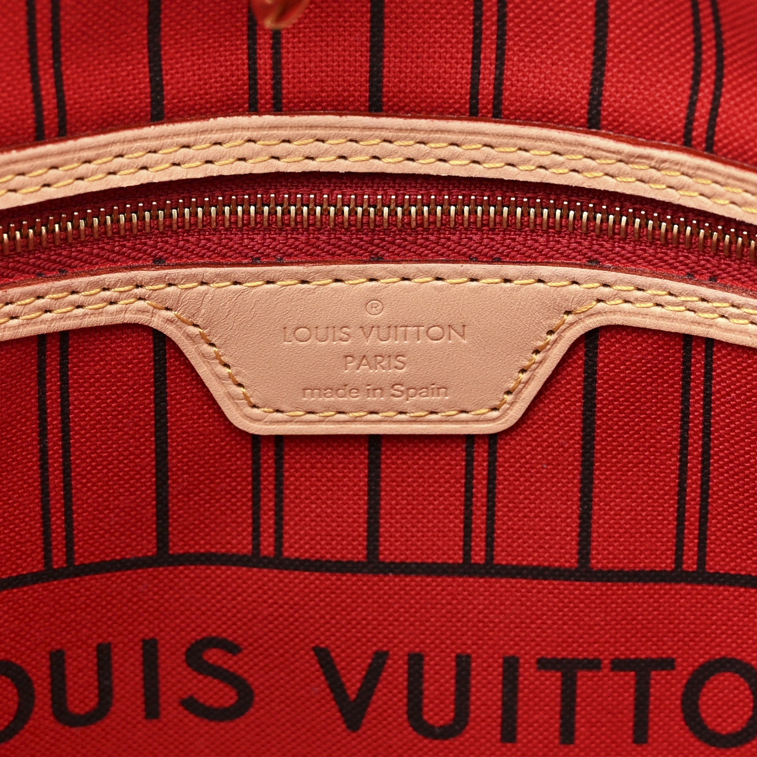 Louis Vuitton Monogram Neo Neverfull MM Cherry 7 of 11