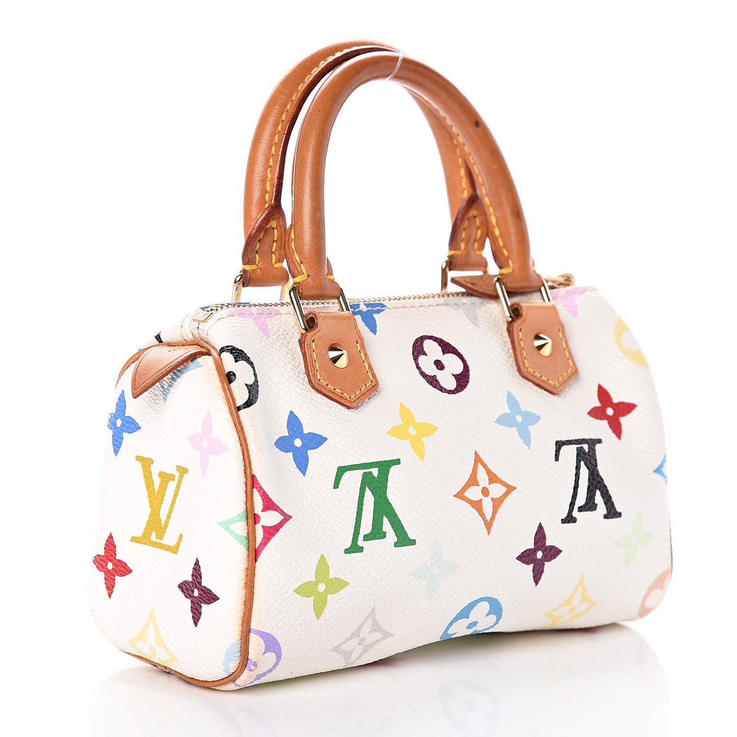 Monogram Multicolor Mini Sac HL Speedy White