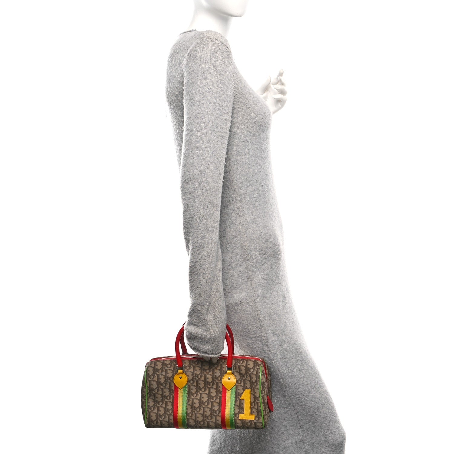 Christian Dior Monogram Rasta Boston Beige 2 of 11