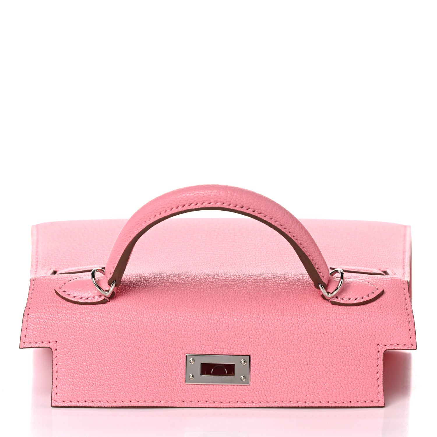Hermes Chevre Mysore Mini Kelly Sellier 20 Rose Confetti 11 of 29