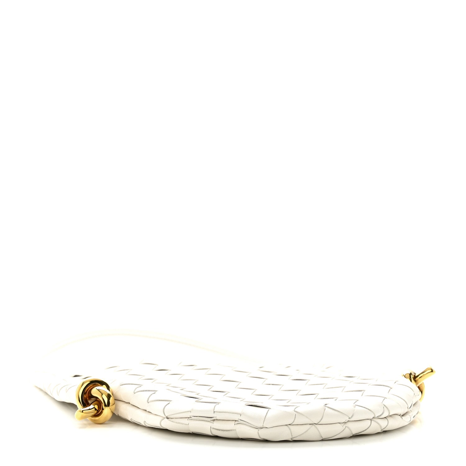 Bottega Veneta Nappa Intrecciato Small Solstice Hobo White 5 of 10