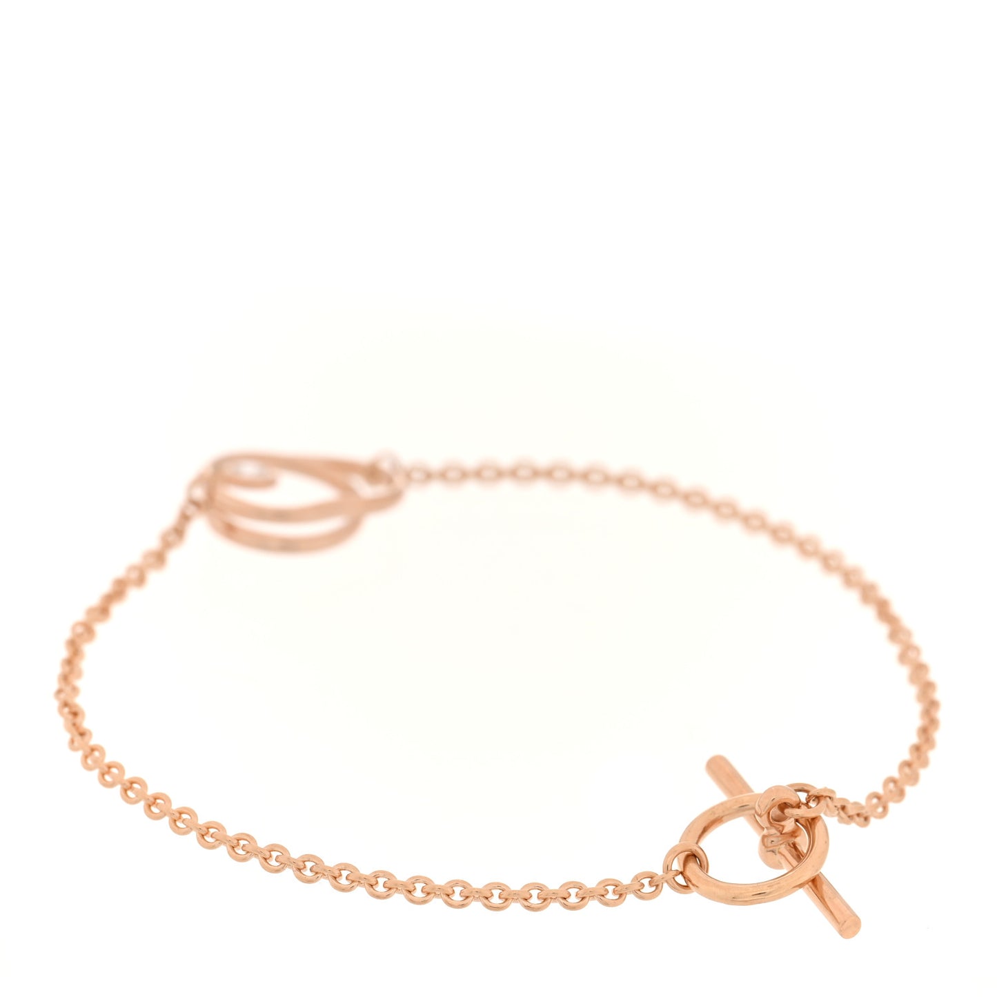 18K Rose Gold Diamond TPM Vertige Coeur Bracelet SH