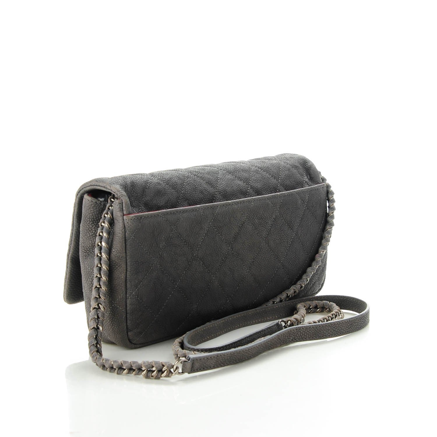 Chanel Iridescent Caviar Quilted Small Flap Grey 3 of 7