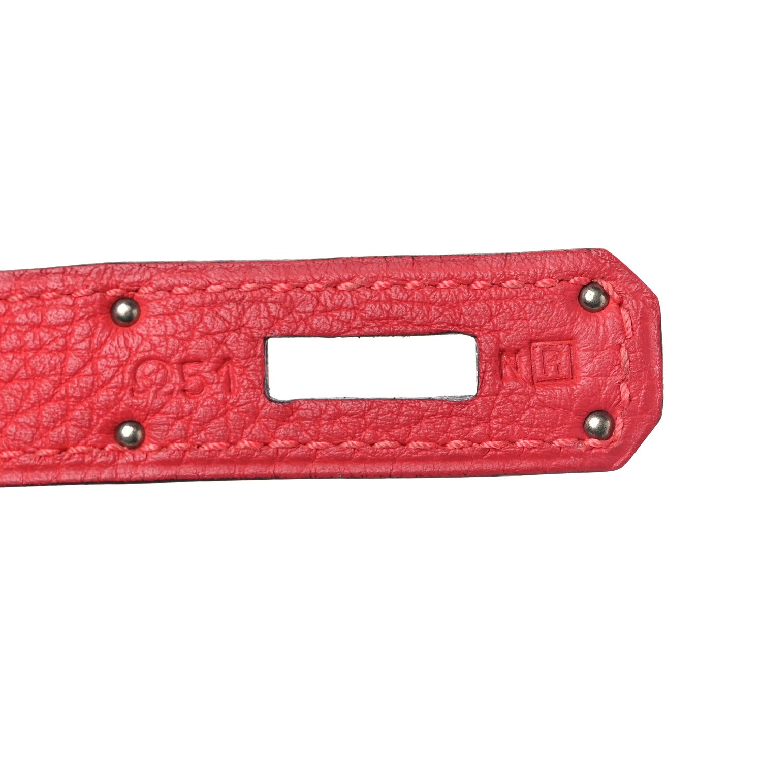 Hermes Togo Kelly Retourne 32 Rouge Pivoine 7 of 12