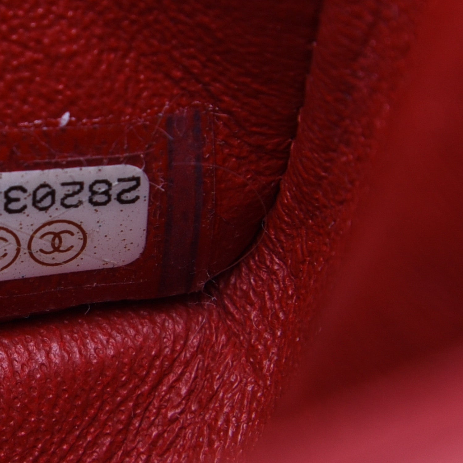 Chanel Aged Calfskin Quilted 2.55 Reissue Mini Flap Red 9 of 14