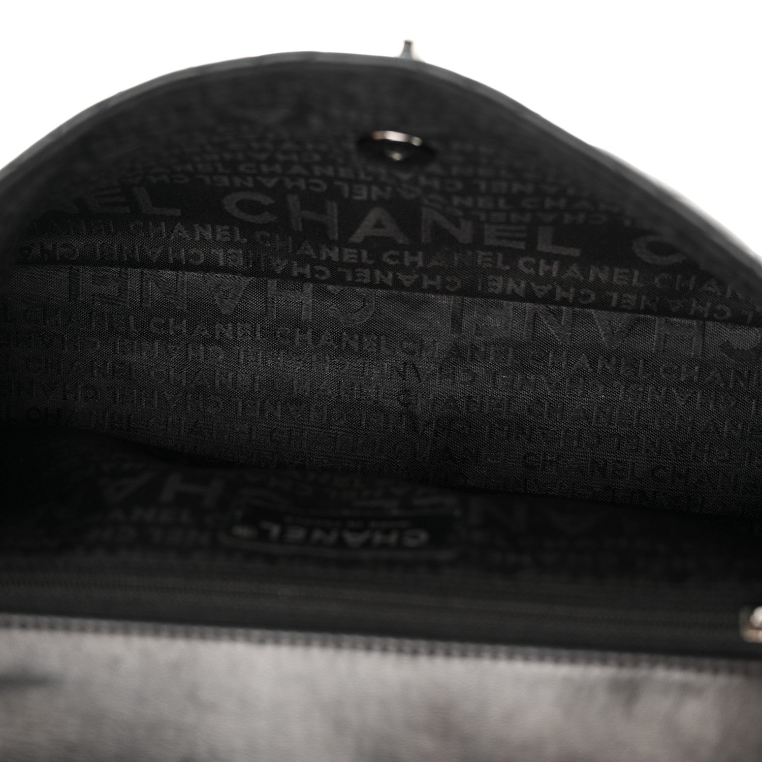 Chanel Lambskin Quilted Lady Graphic Flap Black 5 of 11