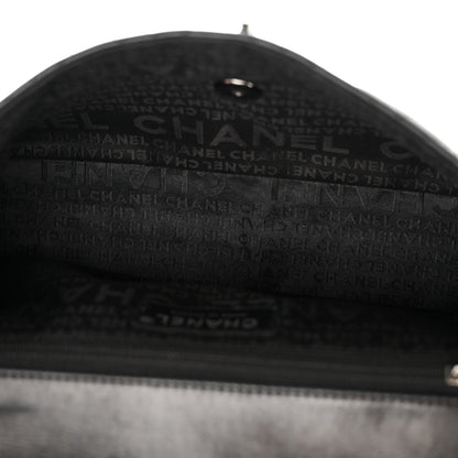 Chanel Lambskin Quilted Lady Graphic Flap Black 5 of 11