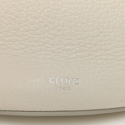 Celine Supple Grained Calfskin Nano Big Bag Bucket White 6 of 13