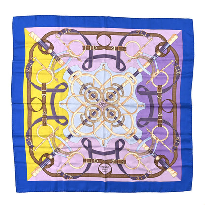 Hermes Silk Eperon D'Or Shawl 140 1 of 3