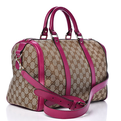 Gucci Monogram Medium Joy Boston Pink 2 of 13