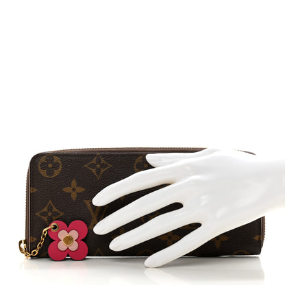 Louis Vuitton Monogram Blooming Flowers Clemence Wallet 2 of 7