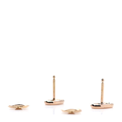 Hermes 18K Rose Gold TPM Farandole Stud Earrings 3 of 6