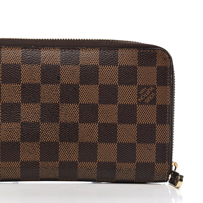 Louis Vuitton Damier Ebene Zippy Organizer Wallet 11 of 14