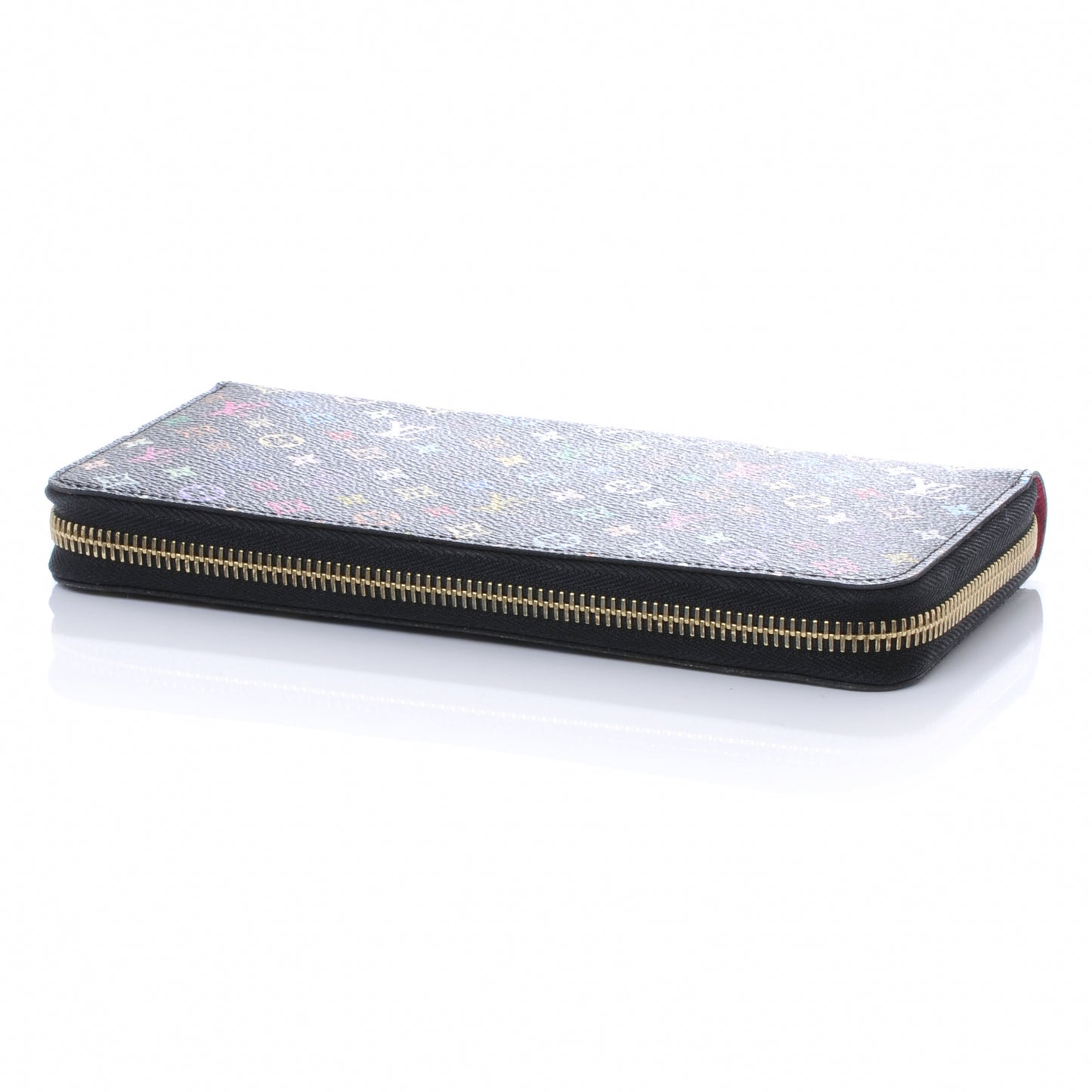 Monogram Multicolor Zippy Wallet Black Grenade
