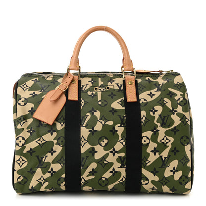 Louis Vuitton Monogram Camouflage Speedy 35 1 of 10