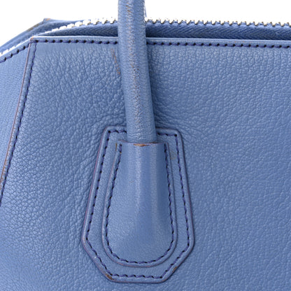 Givenchy Sugar Goatskin Small Antigona Blue 12 of 15