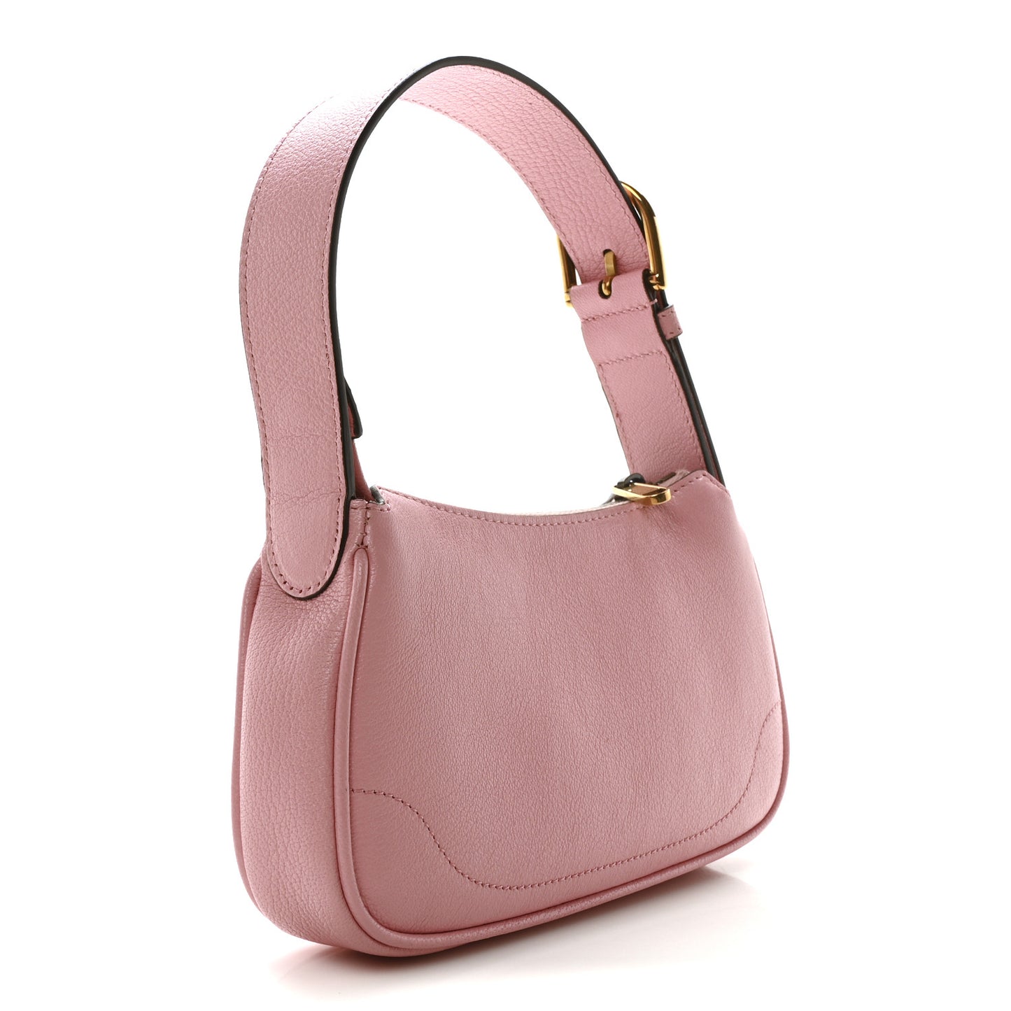Goatskin Mini Aphrodite Shoulder Bag Wild Rose