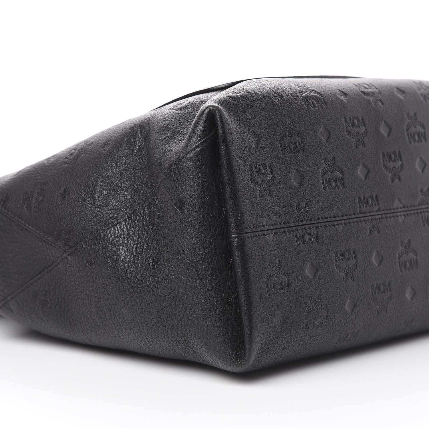MCM Calfskin Ottomar Large Klara Hobo Black 5 of 12