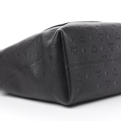 MCM Calfskin Ottomar Large Klara Hobo Black 5 of 12