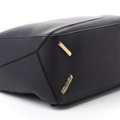 Loewe Calfskin Medium Puzzle Bag Midnight Blue Black 6 of 10