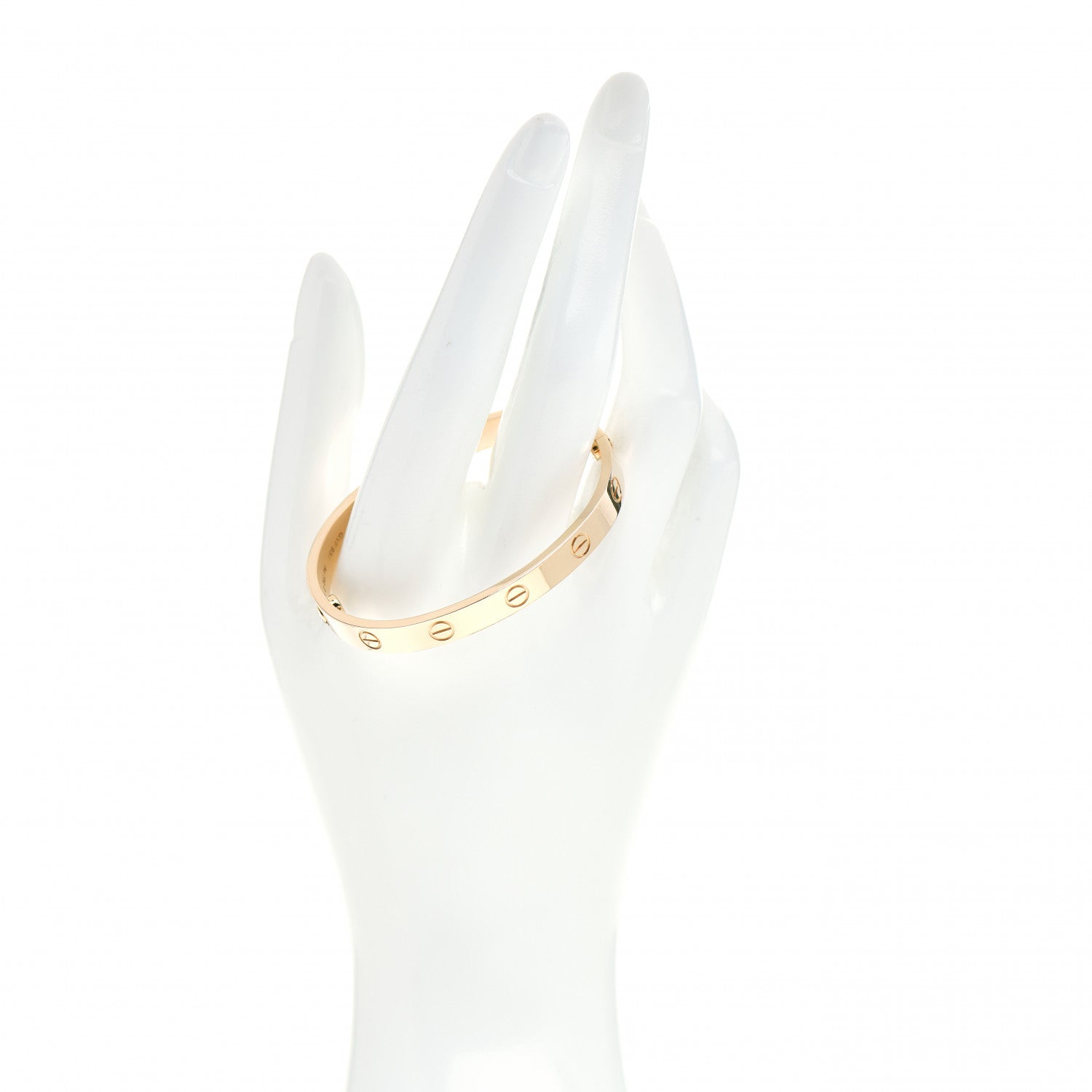 Cartier 18K Yellow Gold LOVE Bracelet 16 2 of 5