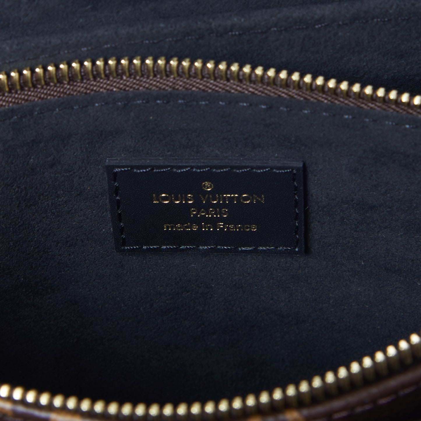 Monogram Flower Tote Black
