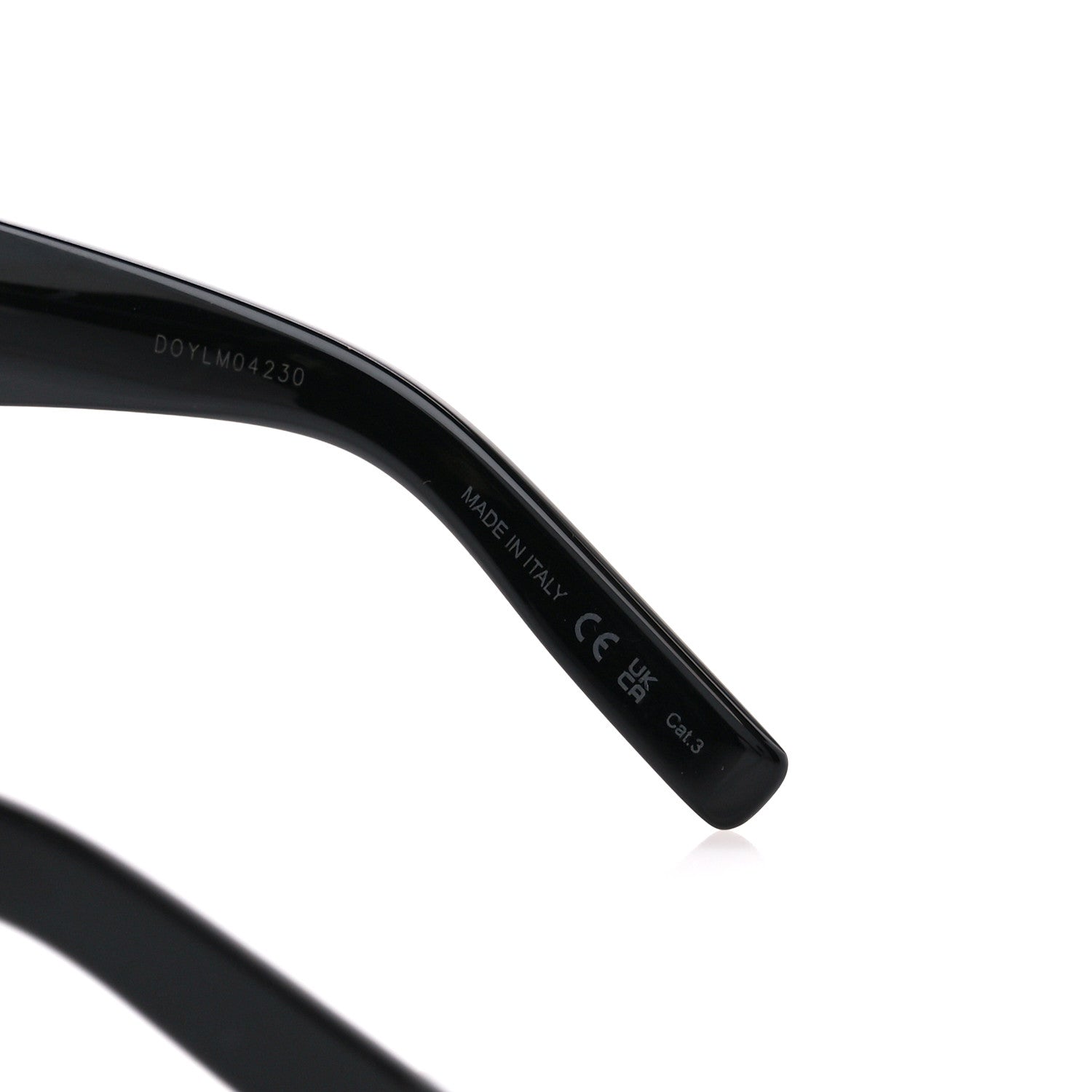 Saint Laurent Acetate Cateye Sunglasses SL M95 F Black 7 of 8