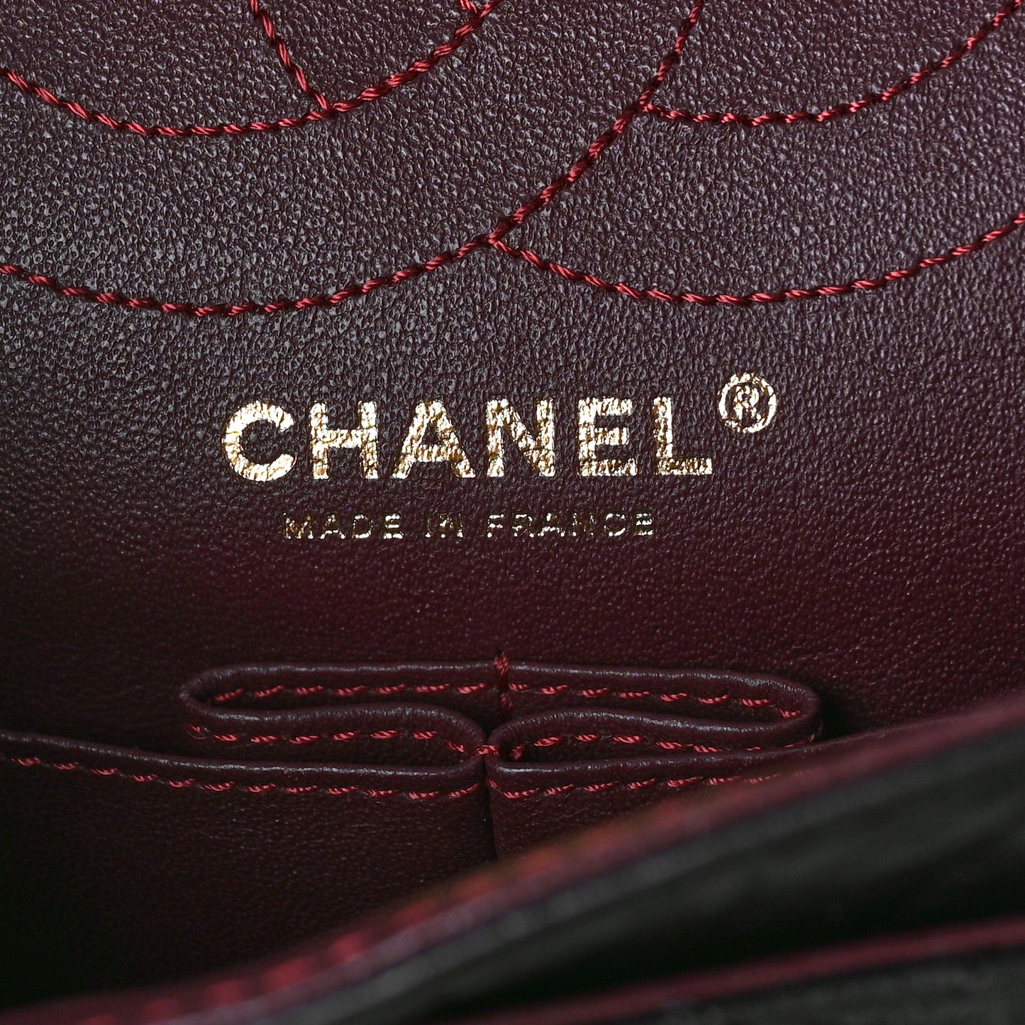 Aged Calfskin Lucky Charms 2.55 Reissue 225 Flap Black