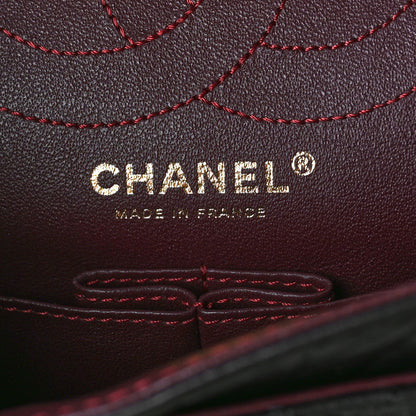 Chanel Aged Calfskin Lucky Charms 2.55 Reissue 225 Flap Black 6 of 10