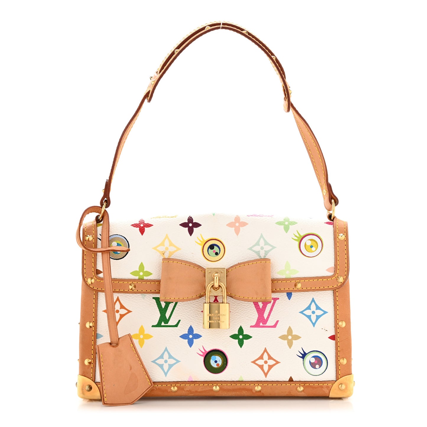 Monogram Multicolor Eye Need You Bag White