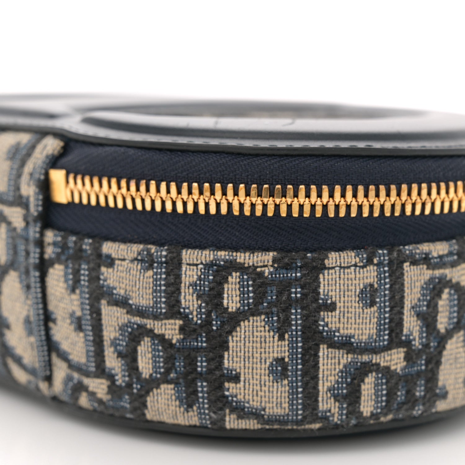 Christian Dior Oblique CD Signature Oval Crossbody Camera Bag Blue Multicolor 10 of 12