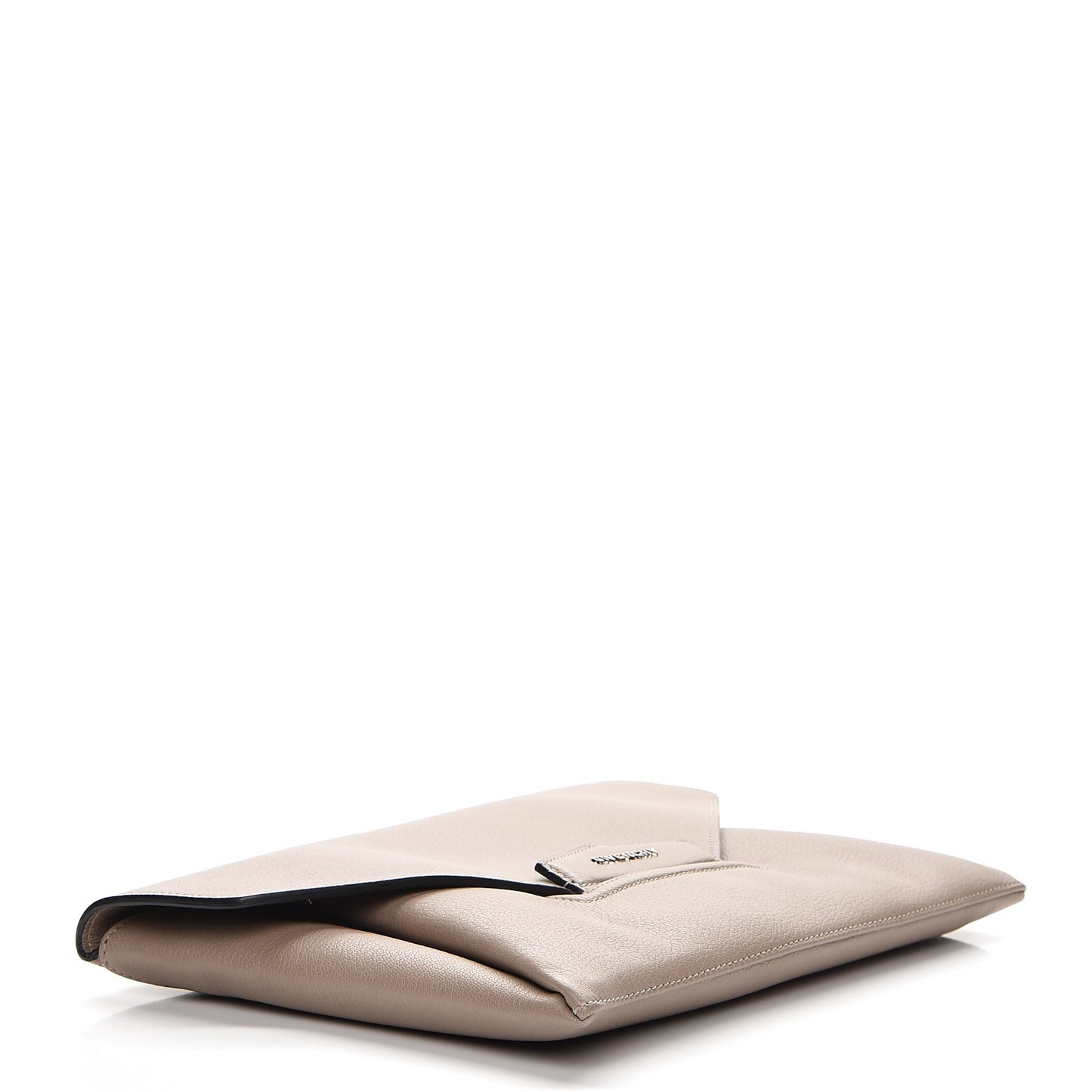 Sugar Goatskin Medium Antigona Envelope Clutch Mastic