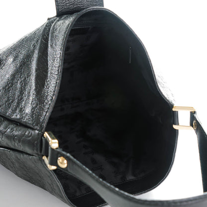 Gucci Guccissima Large New Ladies Web Hobo Black 5 of 8
