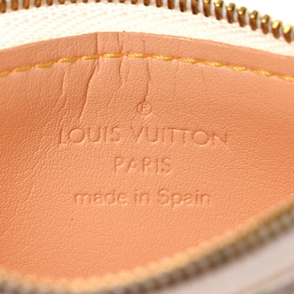 Louis Vuitton Monogram Multicolor Key Pouch White 6 of 6