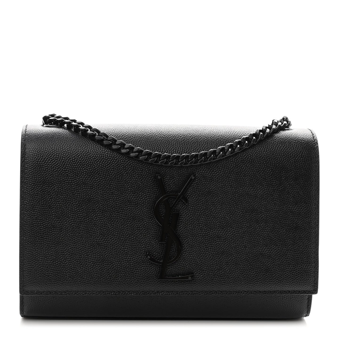 Grain De Poudre Small Monogram Kate Satchel Black