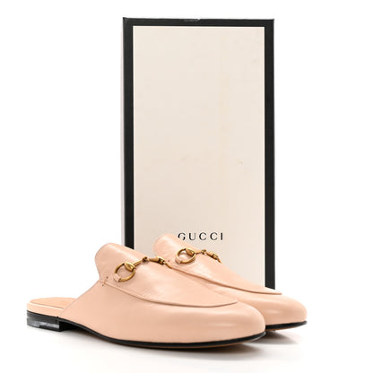 Gucci Malaga Kid Womens Princetown Slippers 39.5 Skin Rose 17 of 17