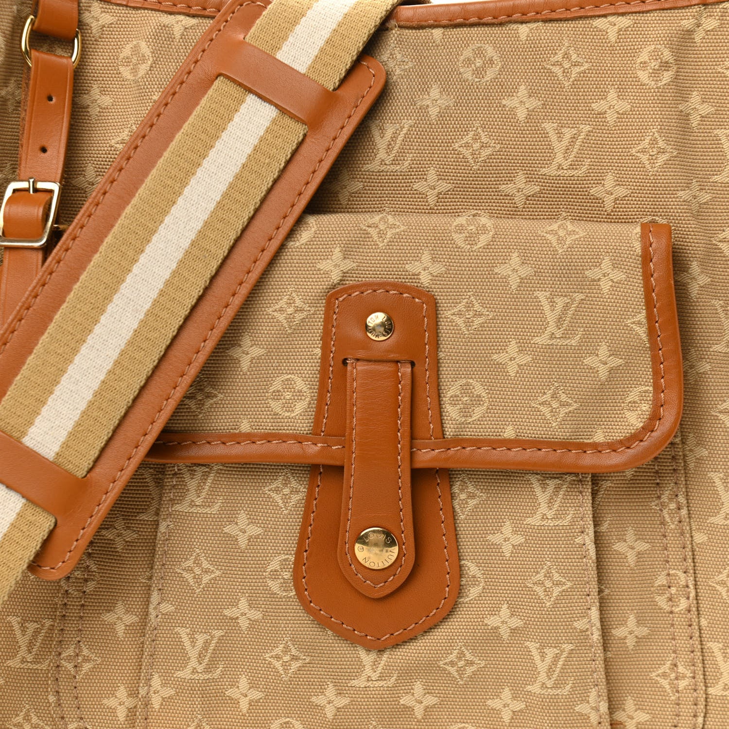 Louis Vuitton Mini Monogram Besace Mary Kate Beige 8 of 12
