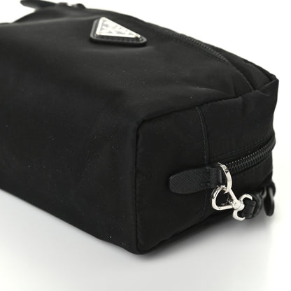 Prada Tessuto Nylon Wristlet Black 8 of 8