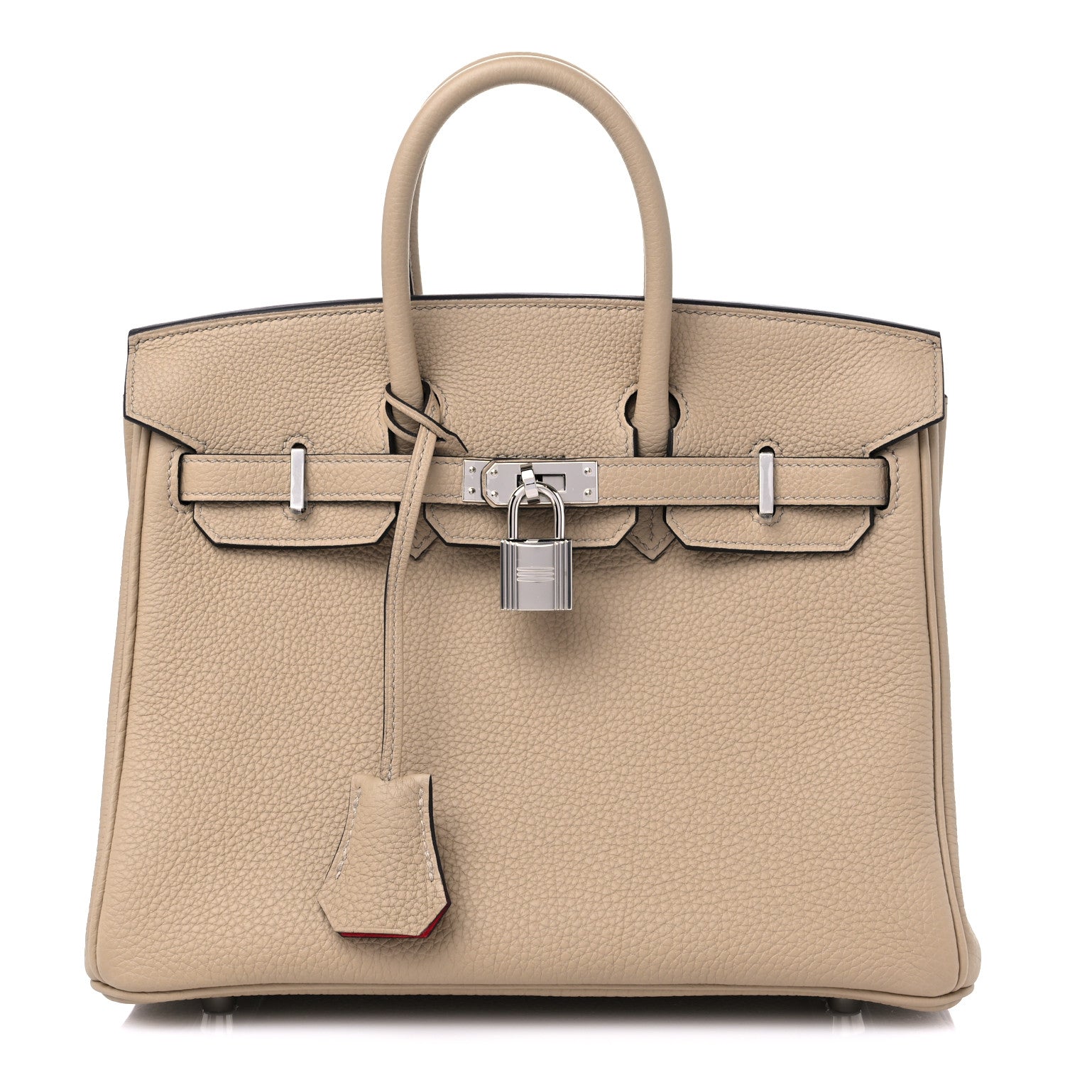 Hermes Togo Verso Birkin 25 Trench Bougainvillea 1 of 9