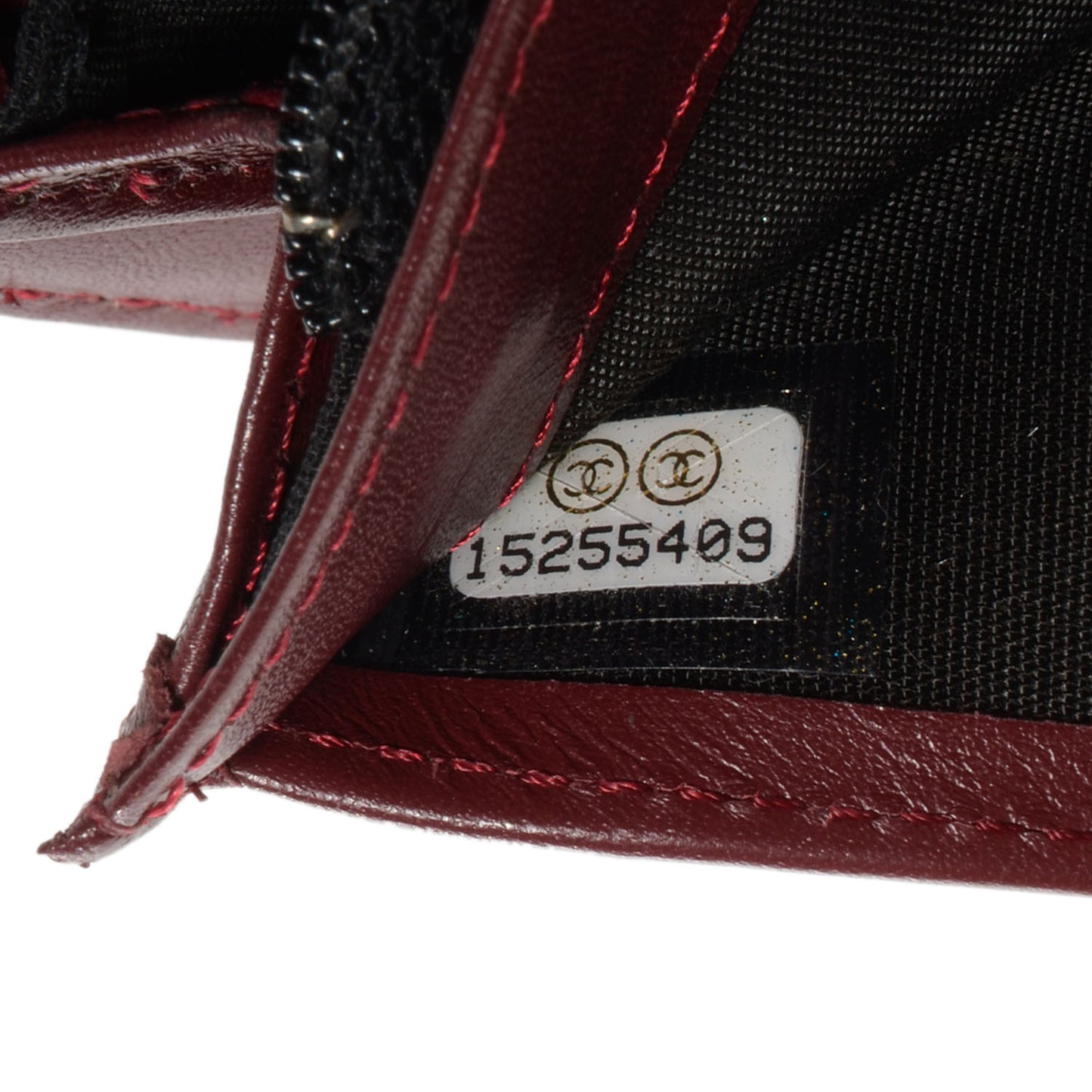 Caviar Yen CC Wallet Dark Red