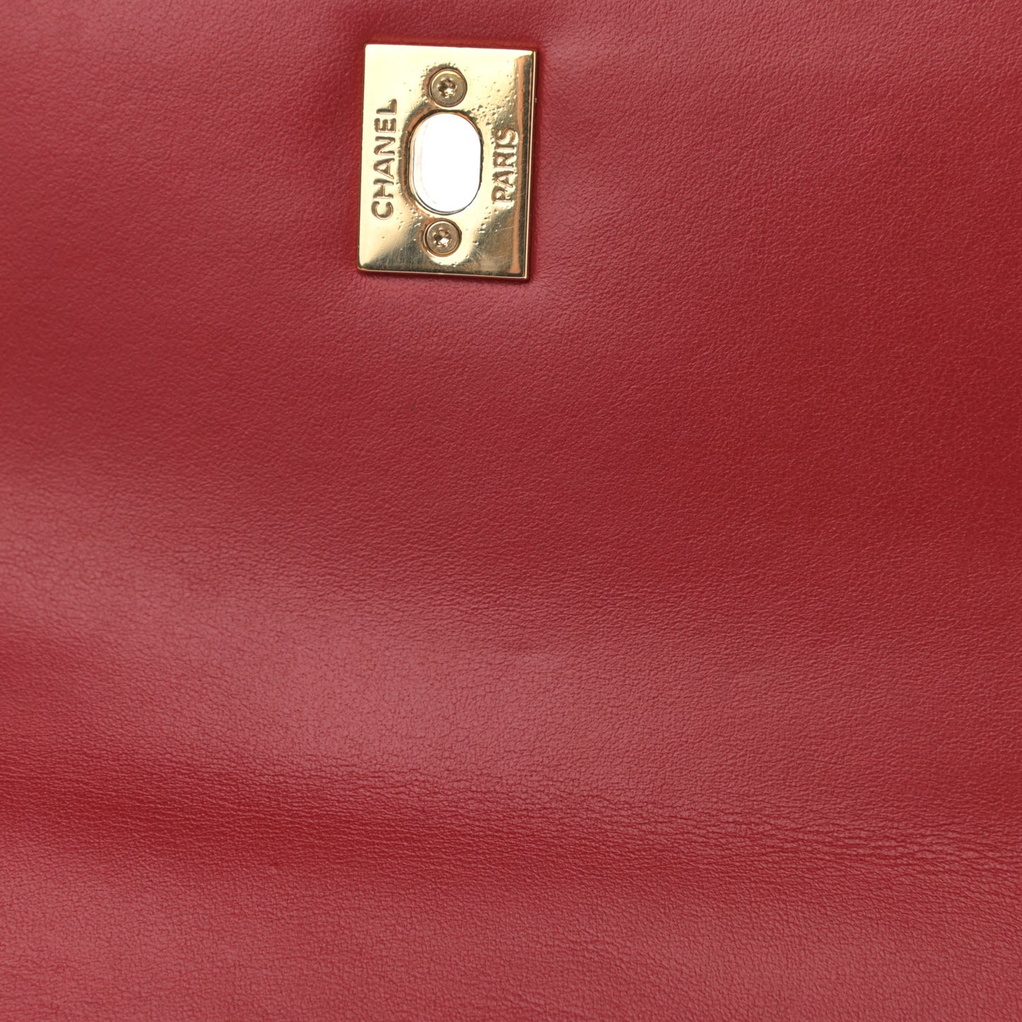Caviar Quilted Small Business Affinity Flap Red