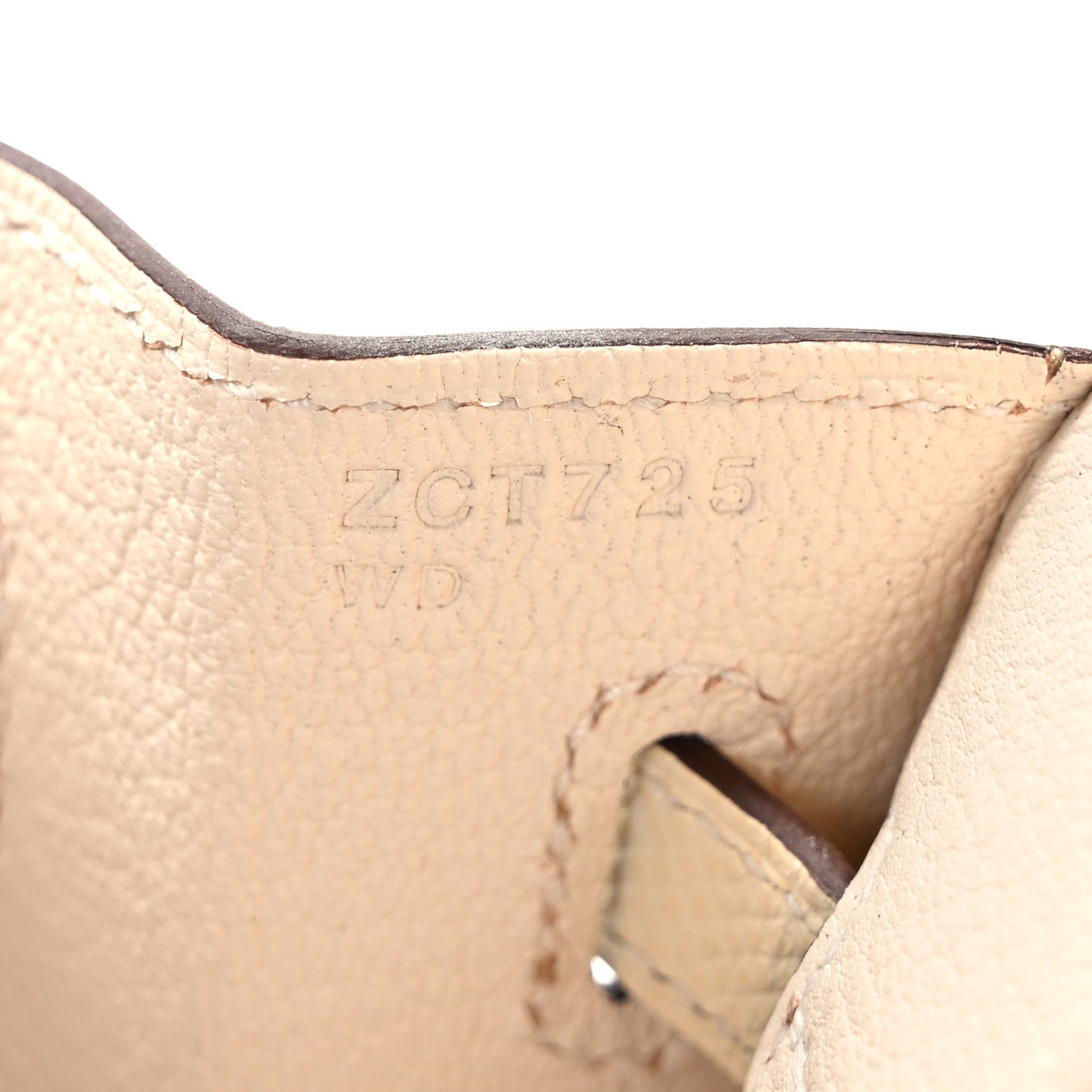 Epsom Birkin Sellier 25 Nata