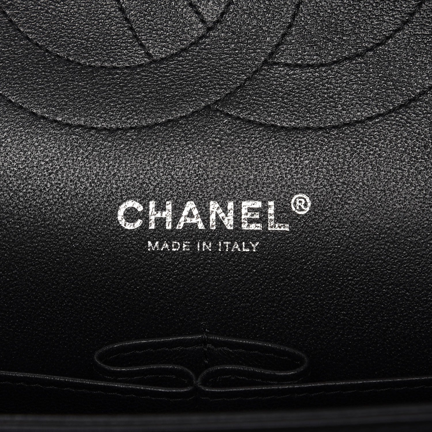 Chanel Crumpled Calfskin Quilted Jumbo Double Flap So Black 7 of 9