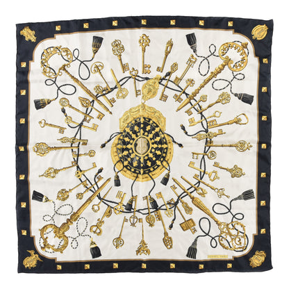 Hermes Silk Keys Les Cles Scarf 90 1 of 3