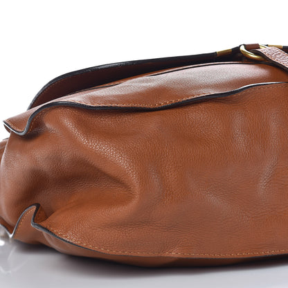 Chloe Calfskin Large Marcie Satchel Tan 10 of 13