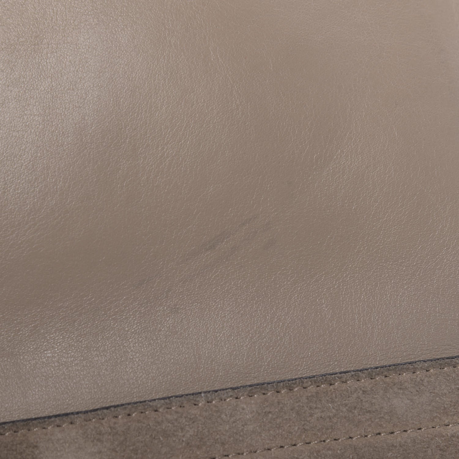 Chloe Calfskin Suede Medium Faye Shoulder Bag Motty Grey 7 of 15