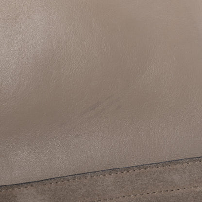 Chloe Calfskin Suede Medium Faye Shoulder Bag Motty Grey 7 of 15