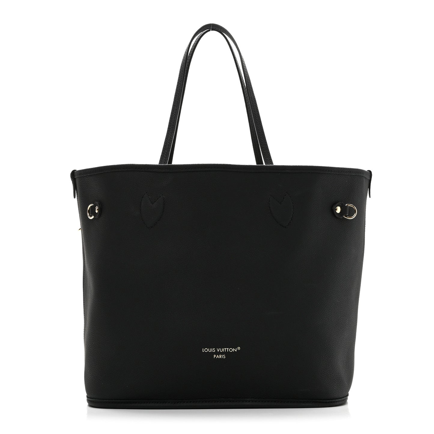 Monogram Calfskin Neo Neverfull Inside Out MM Black